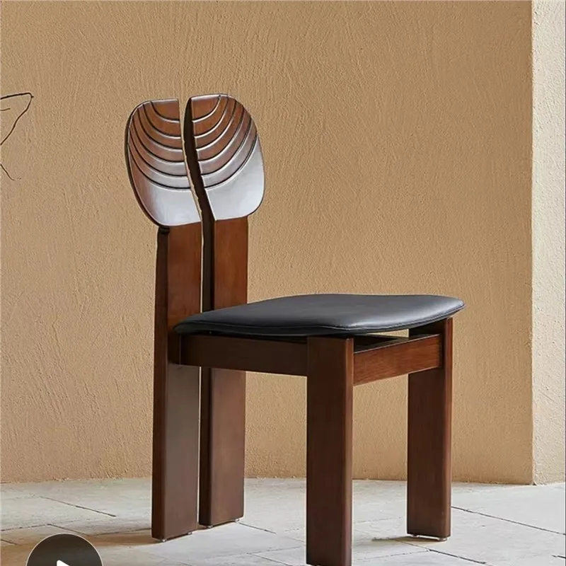 Hotel model room restaurant designer new Chinese leisure chair