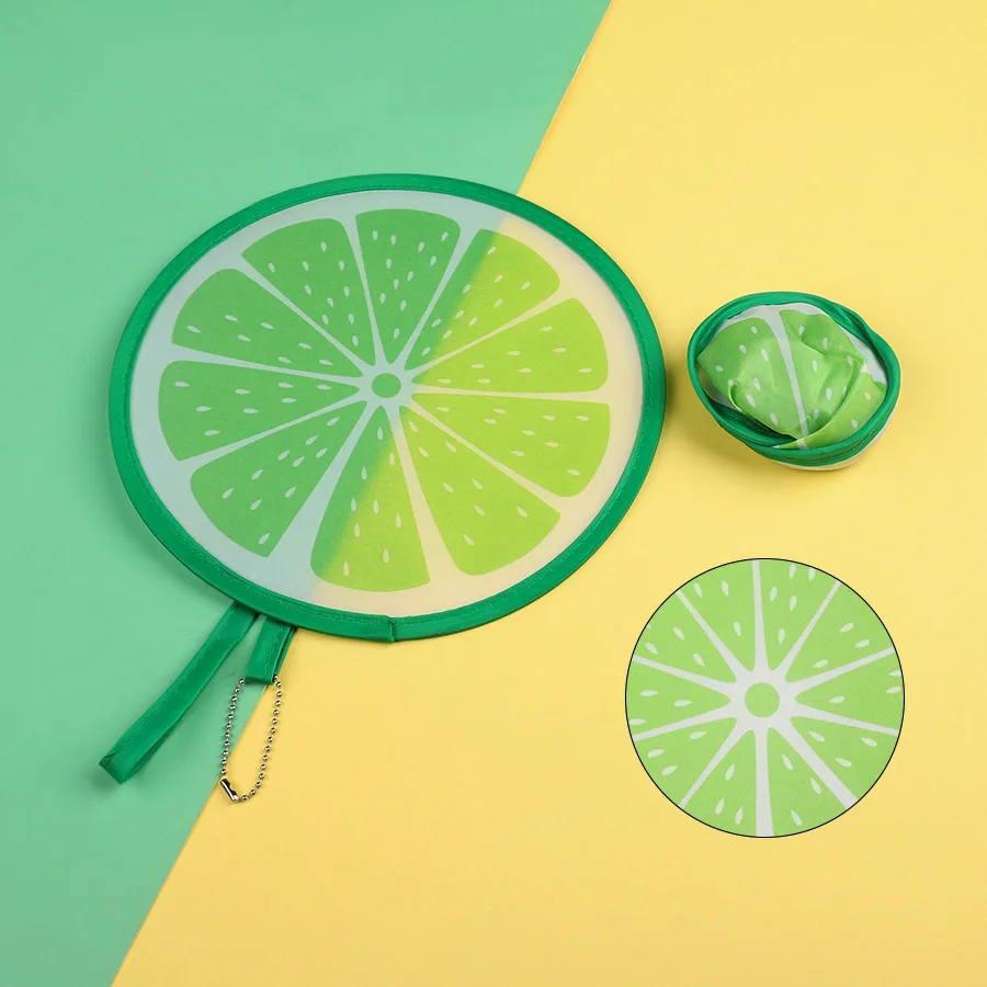 5Pcs/set Fruit Design Hand Fans Foldable Pocket Fan Summer Birthday Party Wedding Gifts for Guests