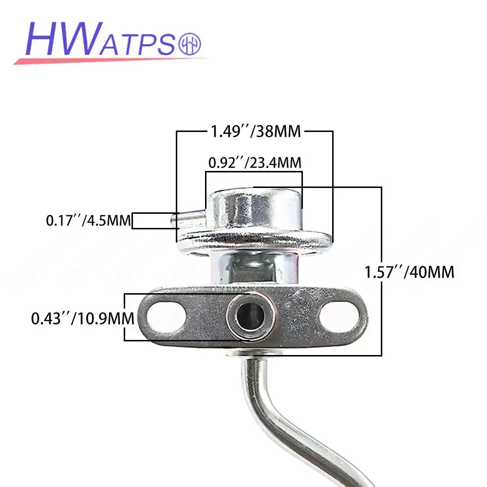 Fuel Pressure Regulator For Toyota HIACE TRH201R-RBMDKQ HIACE/REGIUSACE TRH200K-ERMDK INNOVA Toyota Fortuner 23280-75100