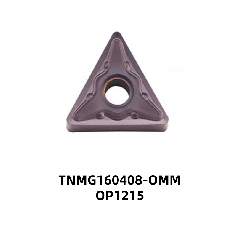 كاكاروت الفولاذ المقاوم للصدأ باستخدام الحاسب الآلي تحول شفرة TNMG160404-OMM TNMG160408-OMM تحول أداة إدراج شفرات TNMG160412-OMM