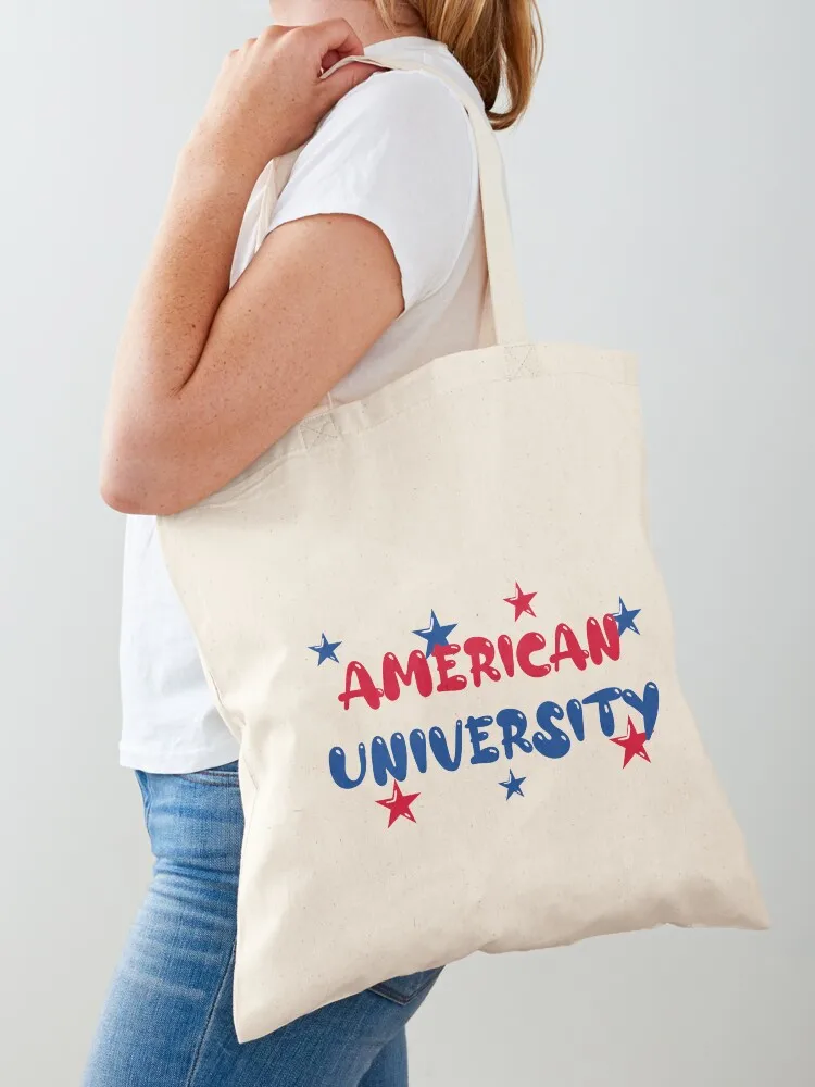

American University Tote Bag tote bag women Canvas handbag tote bag university