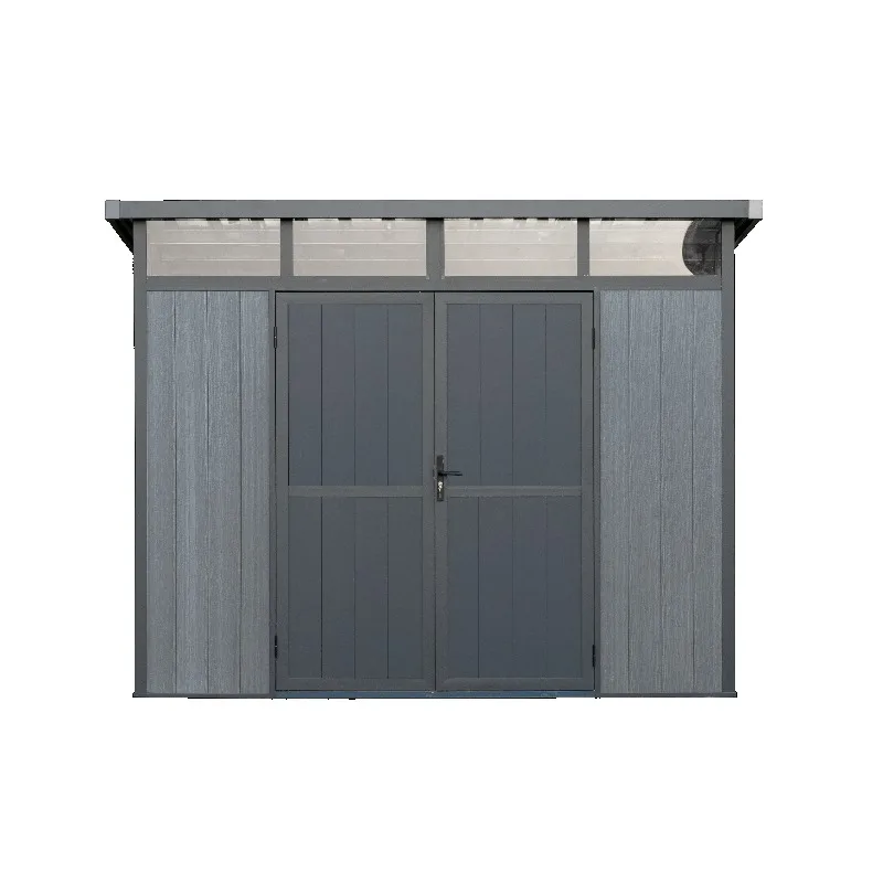 

New Design M Series 11' X 7' 7.4 Square Meter Garden Shed Tools Storage Shed Outdoor Plastic Bike Storage Shed