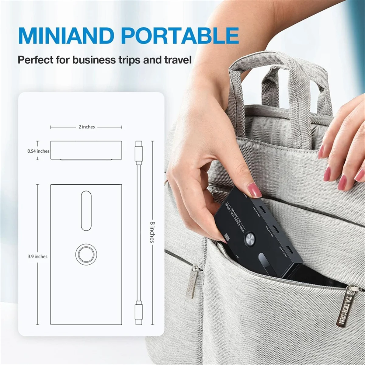 

Hot Sale B C Hub, 6 Ports USB C Splitter, USB C to USB C Hub for PC, Laptop,HUB Hub 3.2 Gen2 4-Port USB C Spl