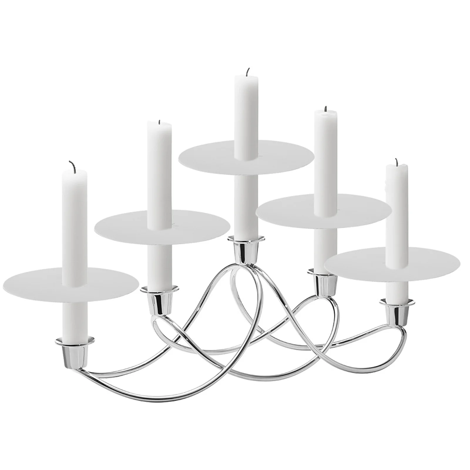 35 Pcs Tray Holder White Candles Shabbat Temple Drip Protectors Disposable