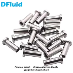 1 pc Stainless Steel Hose Lining PU PE PTFE Plastic Tube Insert Support for Double Ferrule Compression Fitting replace Swagelok