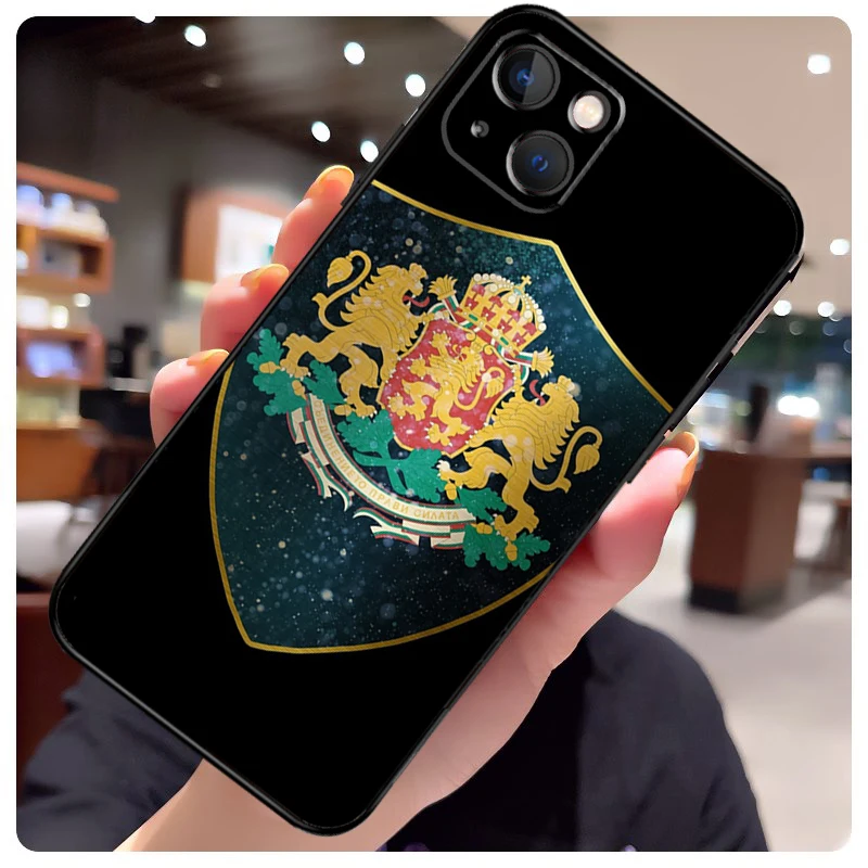 بلغاريا العلم جواز السفر آيفون 17 برو ماكس 15 14 13 11 12 16 برو ماكس ميني 15 16 زائد 16e 17 الهواء غطاء الهاتف