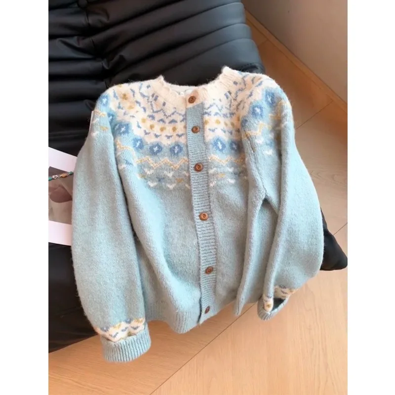 cardigan-de-punto-fair-isle-azul-claro-para-mujer-estilo-vintage-con-billetera-abs-sin-marca-registrada