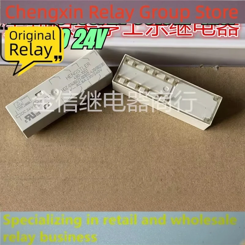 （secondhand）1pcs/lot 100% original genuine relay:HDZ-03480/21-001012-420/002.00 24V safety relay 14pins