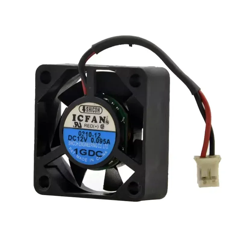 Original ICFAN 3CM 0310-12 12V 0.095A 3010 Silent Car CD Graphics Card Hard Disk Fan for Automotive Electronics