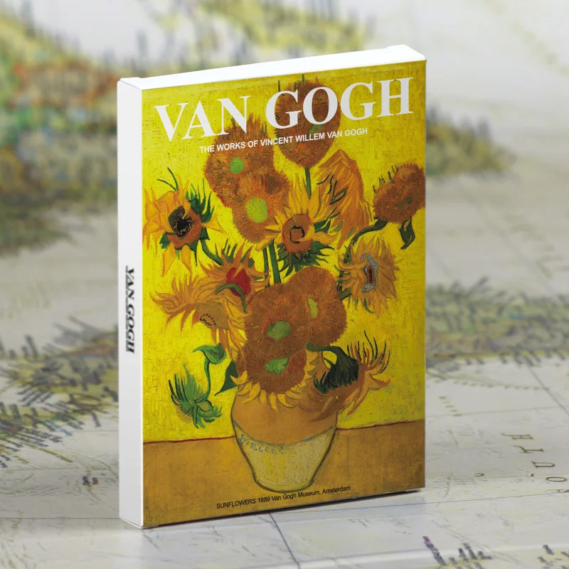 

30 Sheets/Set Van Gogh Artist Series Postcard Vintage Oil Paintings Greeting Card Wish Card DIY Journal Decoration