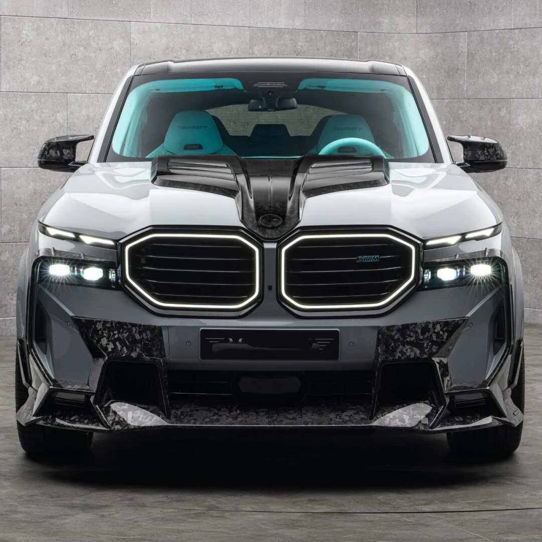 MSY Style High Quality Carbon Fiber Body Kit for  XM Front Lip Side Skirt Spoiler Hood Rear Diffuser Wide Body Kit