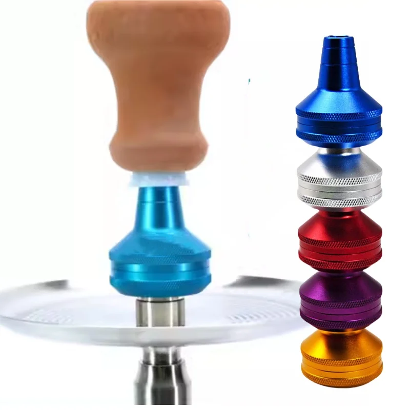 Hookah Shisha Molasses Catcher with Silicone Adapter Oil Syrup Collector Aluminum Alloy Chicha Nargile Cachimba Accessories