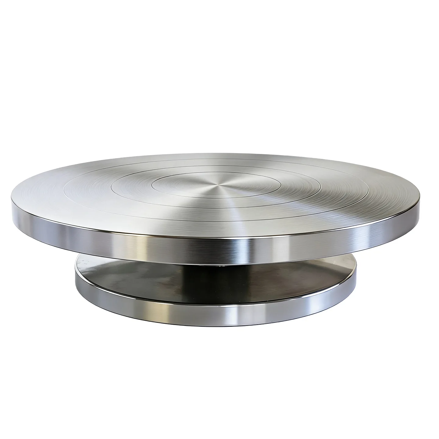Clay tool ceramic stainless steel turntable base