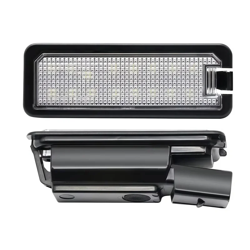 2pcs 6000K White Led Tail Number License Plate Light No Erro For VW GTi Golf 4 5 6 7 MK4 5 6 7 Passat B7 CC EOS Scirocco Beetle