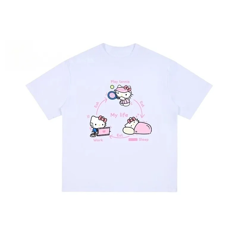 

Новая дышащая быстросохнущая спортивная футболка с короткими рукавами и 3D принтом мультфильмов, свободная летняя рубашка с короткими рукавами