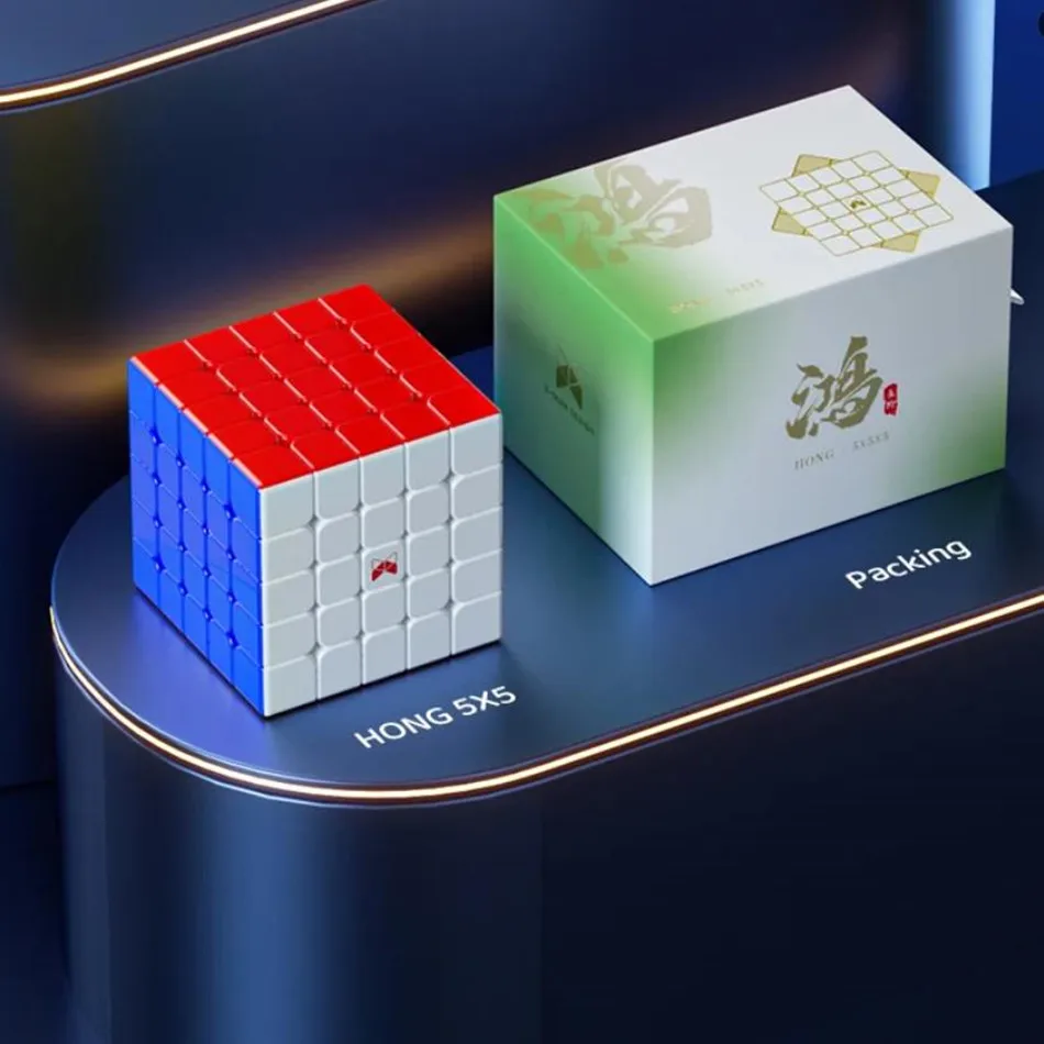 

Qiyi 5x5 Cube XMD Magic Cube Hong 5x5 Speed Cube Professional Puzzle Toys For Children Kids Gift Toy UV Cubo Magico