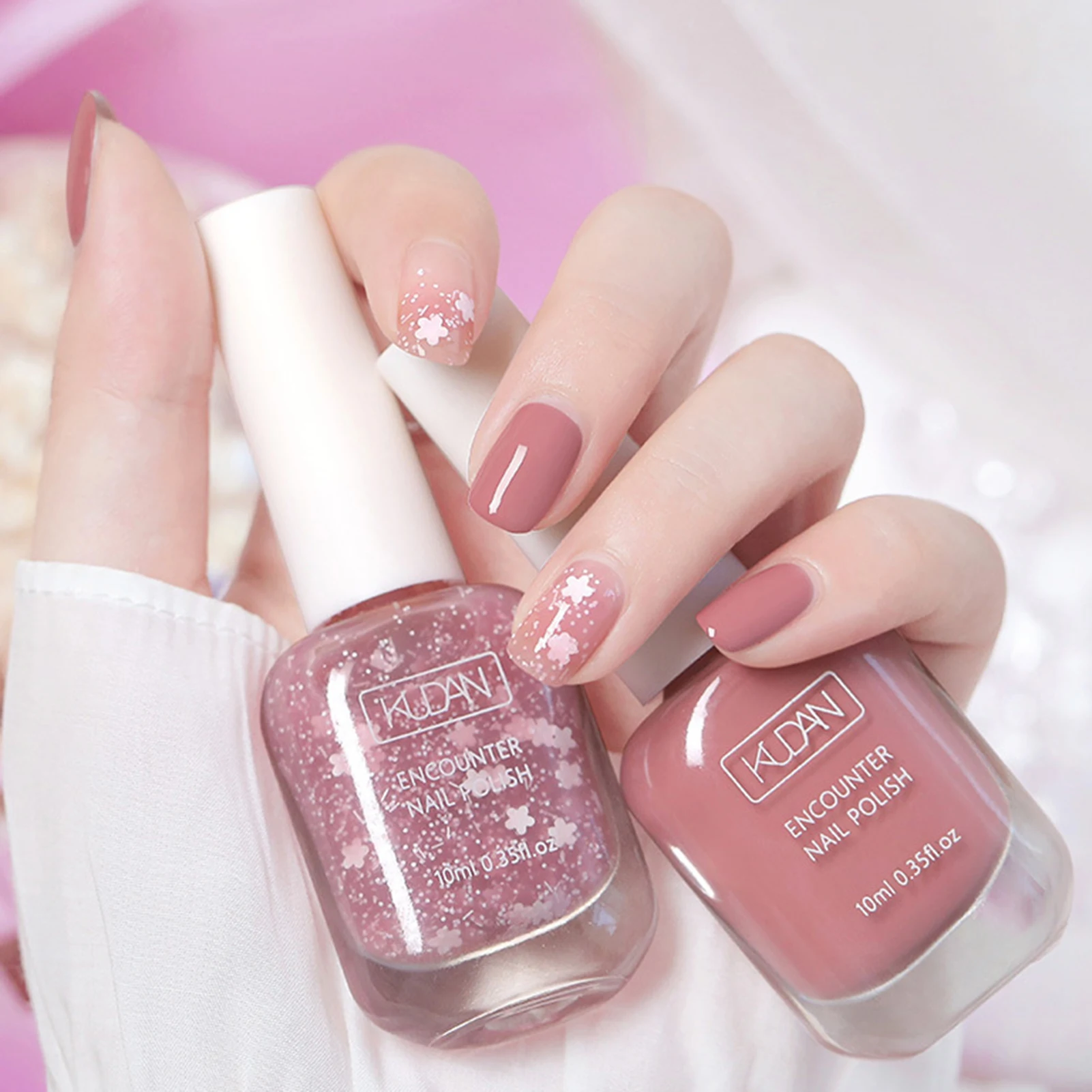 오래 지속되는 메탈릭 매직 미러 효과 매니큐어 바니시, 크롬 무해한 바니시