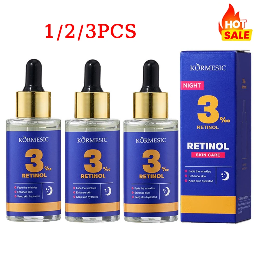 Retinol Serum Vitamin C Moisturizing Hydrating Firming Locks In Moisture Repairs Skin Facial Essence For Younger Healthier Skin