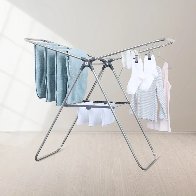 

Laundry drying rack,mobile , folding clothes drying rack, Rack, Hacker