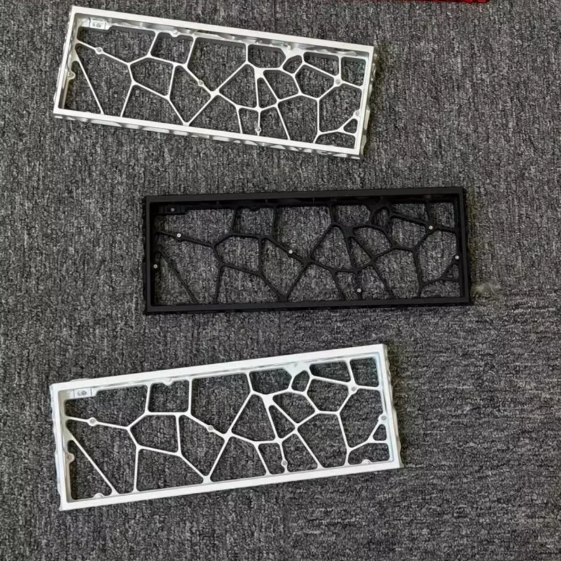 Sora60 Hollow Aluminum Shell V2 Upgraded GH60 Aluminum Shell Compatible with Wooting Rakka HM66 Multicolor Mechanical Keyboard