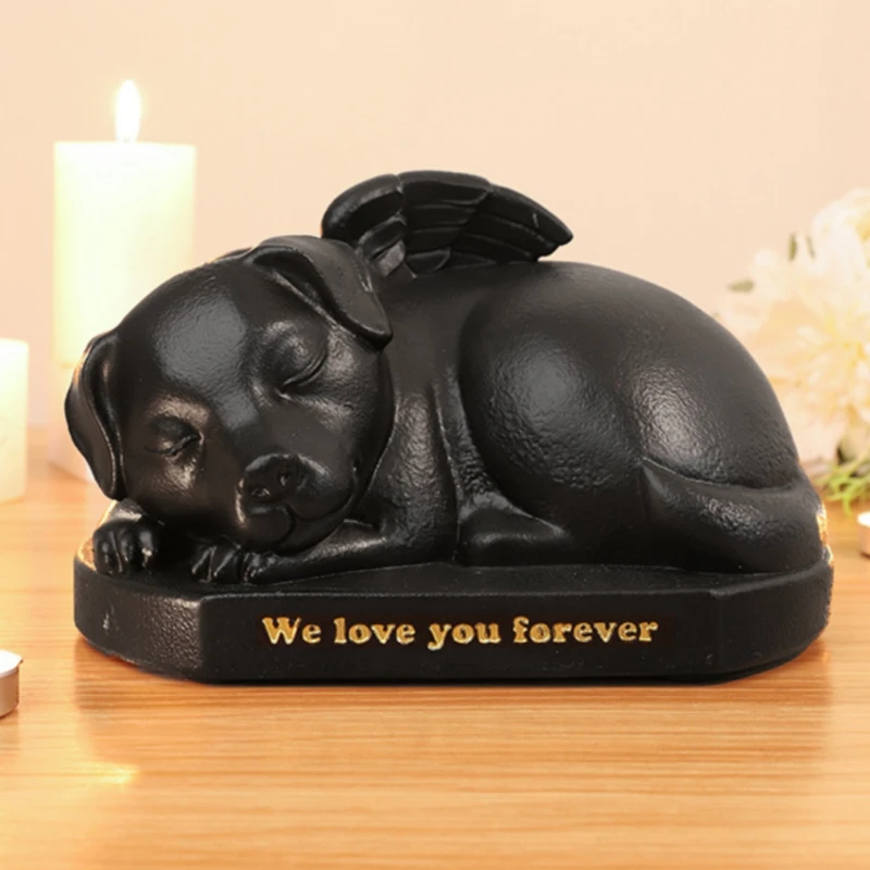 Ghh pet memorial urn dog cat bone box kitten puppy cremation funeral box death memorial seal moisture proof