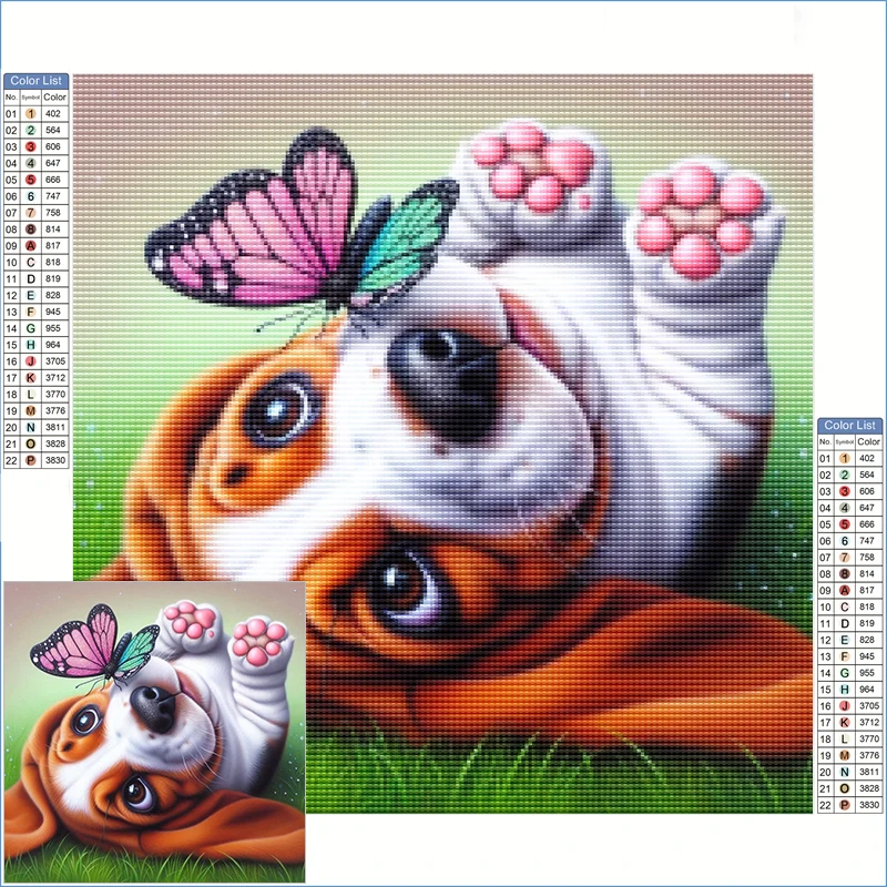 

Diamond Painting New Arrivals 2025 Stitch Items Cute Baby Beagle Puppy Diamond Art Accessories Crafts Supplies Adults Gifts