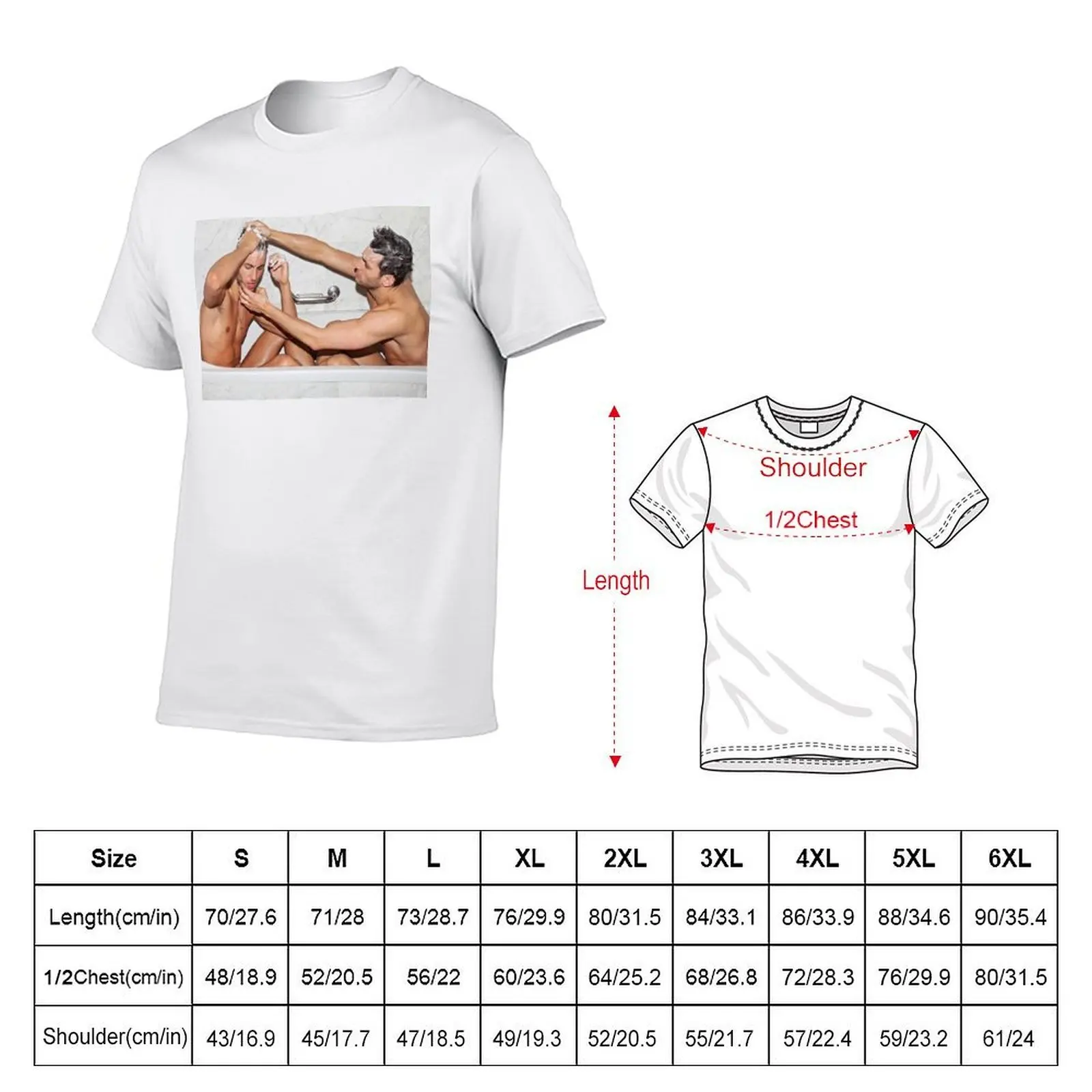 Sexy shower time with my boyfriend, homoerotic gay art T-Shirt shirts graphic tee shirts graphic tees men clothing