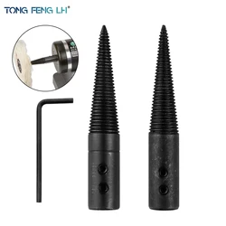 3pcs left and right links of conical spindle mounted on 8mm shaft for polishing and polishing wheel bench grinder parts