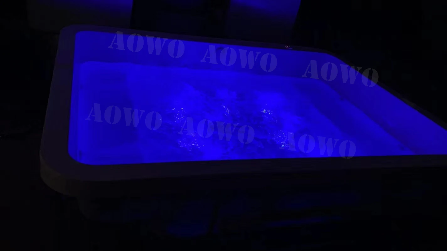 حوض استحمام Aowo Yacuzzi مع تلفزيون مدمج في Vasca Idromassaggio قطرة في حوض الاستحمام 3 4 أشخاص Jacozy W Alk في حوض الاستحمام كومبو #5