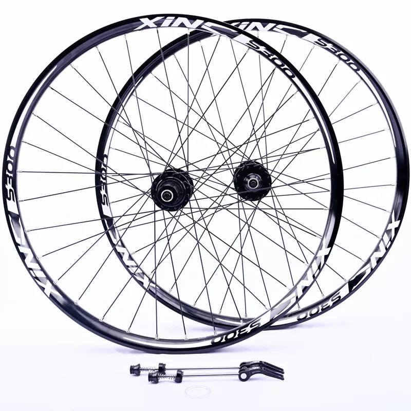 Xinc26/27.5/29 Inch Mountain Bike Wheel Set 32 Holes 6 Claws Disc Brake Quick Release Wheel Set