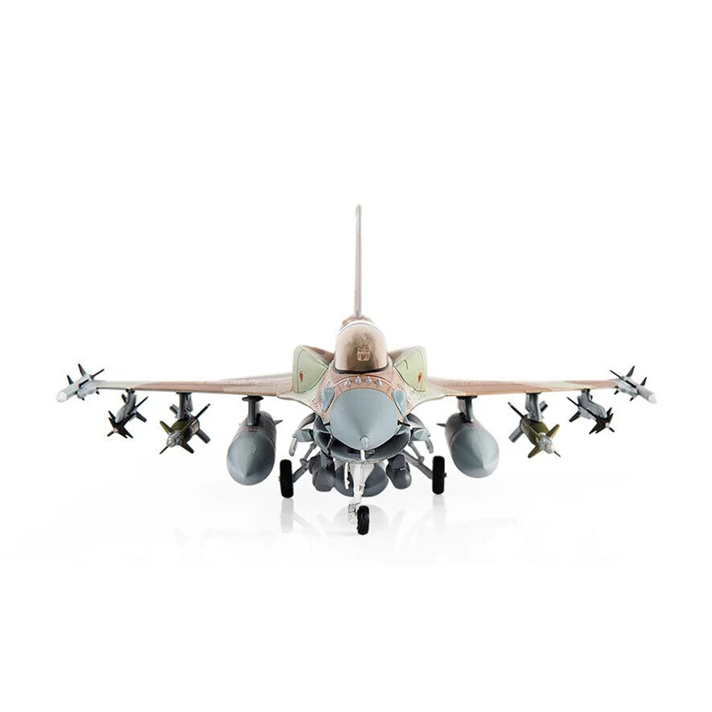 1/72 Scale Air Force F16 Fighter Fmur16I Simulation Aircraft Model Toys Adult Fans Collectible Gift Souvenir Static Display