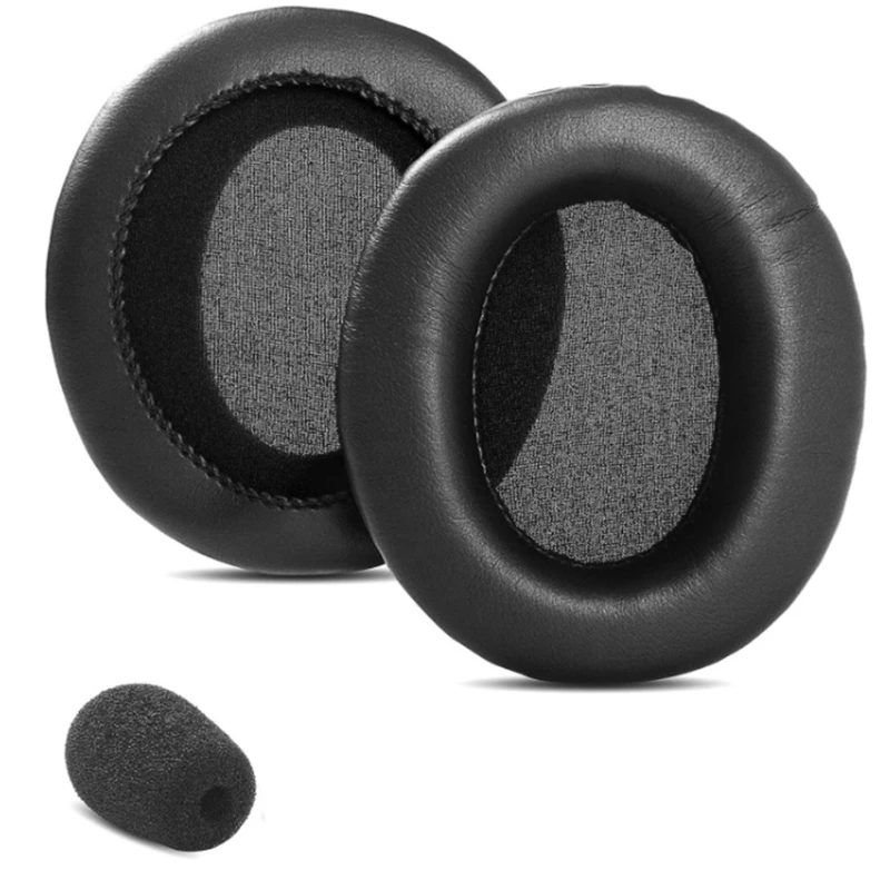 1Pair Earpads Ear Pads Cushion Earmuffs For Microsoft Lifechat LX-3000 LX-3000 Headset, High Quality Headset Accessories