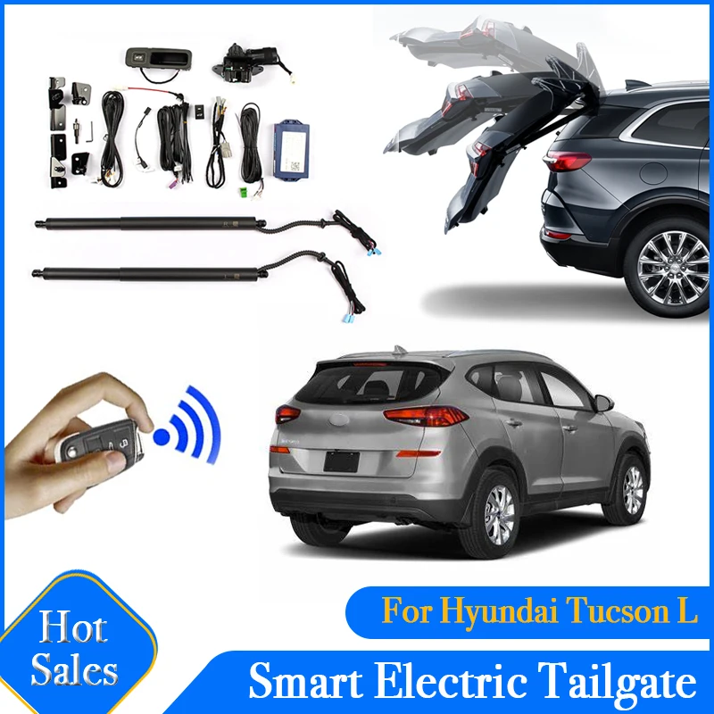 Car Power Trunk Opening Electric Suction Tailgate Intelligent Tail Gate Lift Strut For Hyundai Tucson L 2021~2024 Special