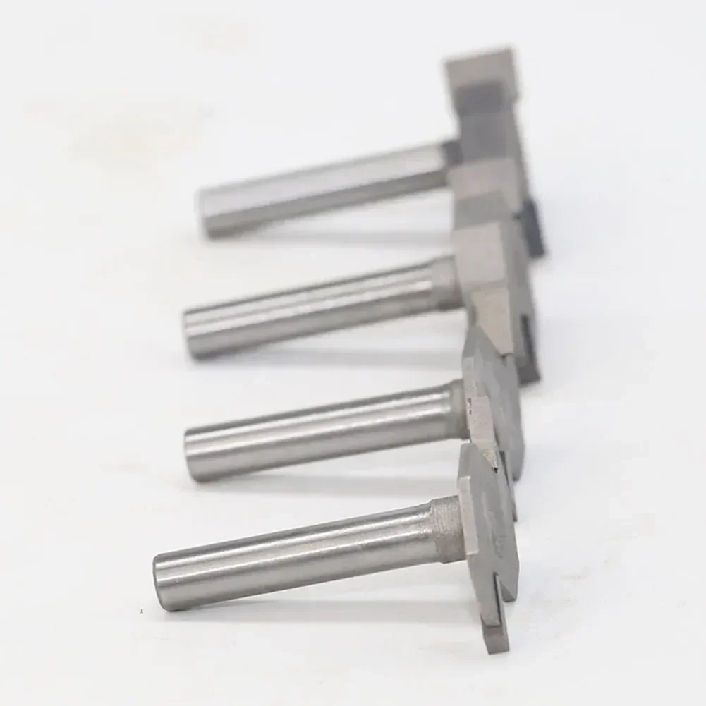 

1/4 Inch Straight Shank T Slot Router Bit T-Track Woodwork Milling Cutter Tool Cutting Diameter, Slab Flattening Router Bit Plan