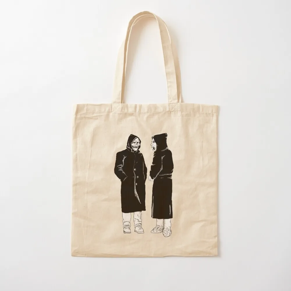 

brand new - the devil and god Tote Bag supermarket folding bag Customizable tote bag canvas tote bags