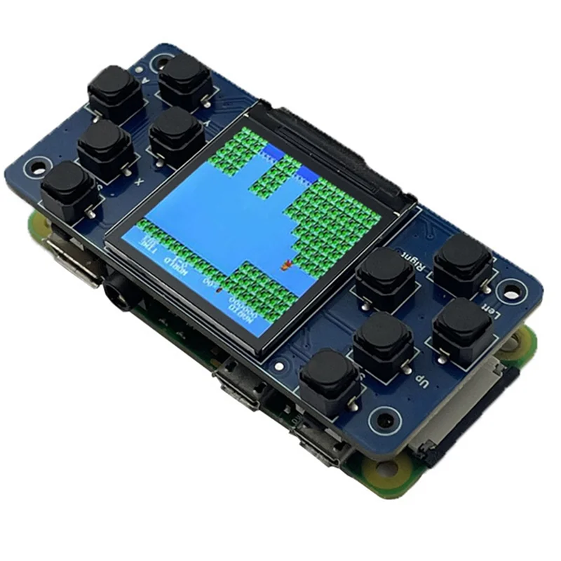 

GO-For Raspberry Pi Zero 2W /3B/4B/PI5 Module Display 1.3 Inches LCD With Game Buttons And Speaker Module
