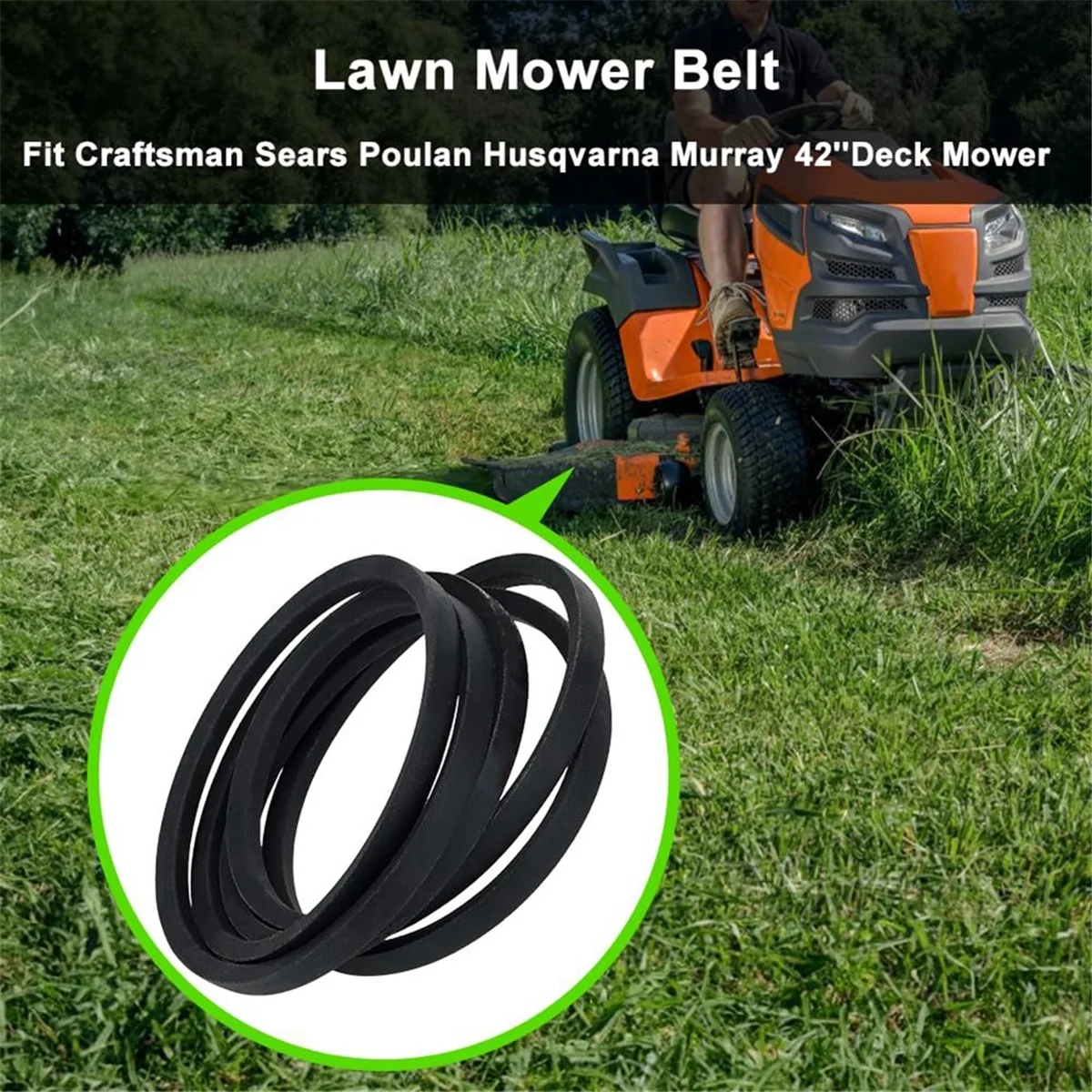 

144959 Deck Belt for Craftsman AYP Riding Lawn Mow New Arrivals 138255 160855 24690