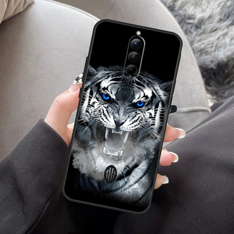 Animal Lion Wolf Tiger Eagle Case Cover For ZTE Nubia Red Magic 6 6S 7 7S 8 Pro Plus 5S 5G 6R Bumper Phone Case