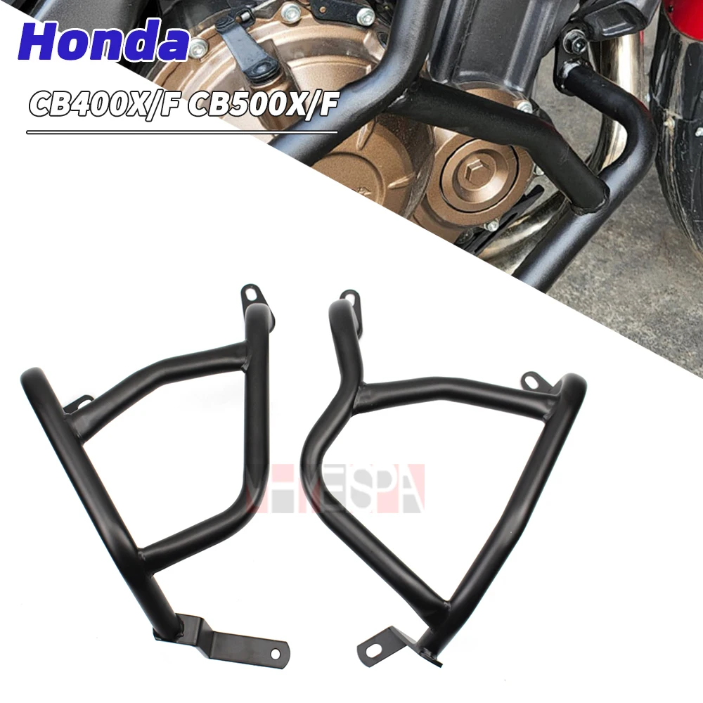 Highway Engine Guard Motorcycle Crash Bars Bar Bumper Protector Stunt Cage Fairing Protection For Honda CB400X CB400F CB500X/F