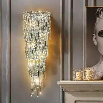 Crystal Wall Lamp 1