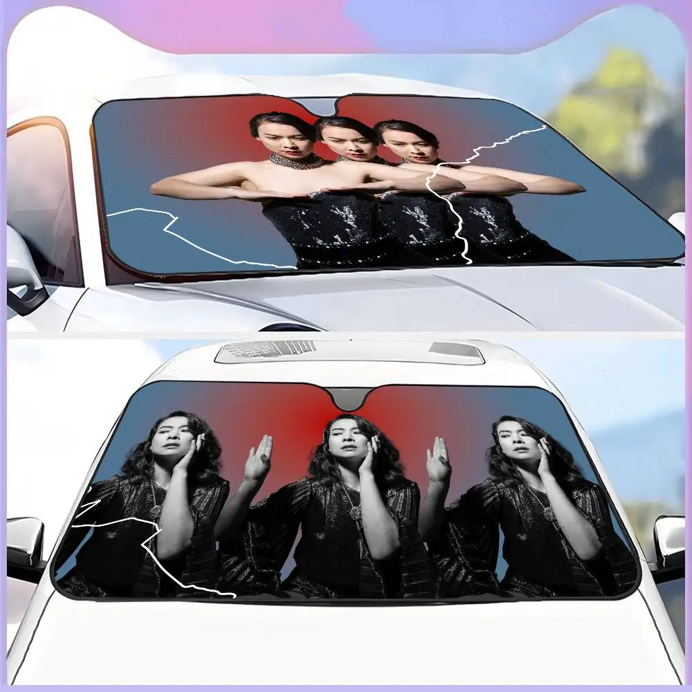 Mitski First Love Windshield Sunshade Car Window Windscreen Cover Sun Shade Auto Sun Visor Car-covers Car Solar Protection