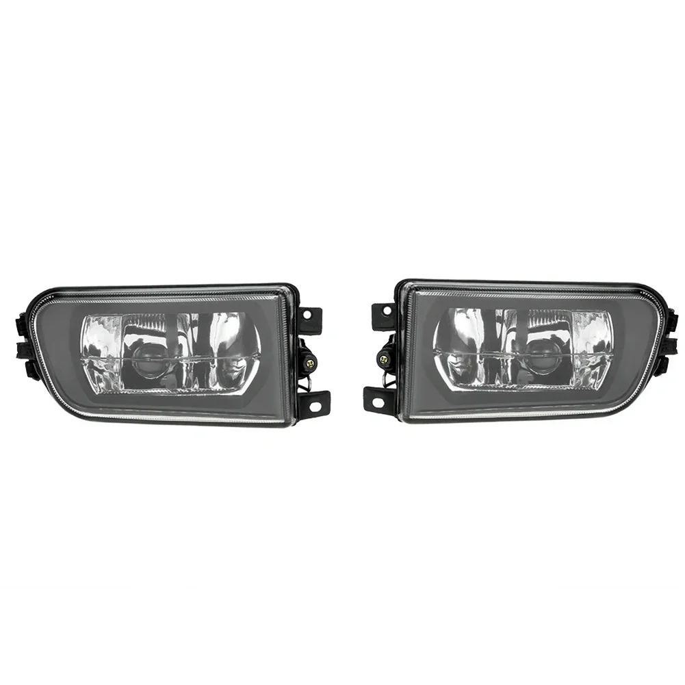 

For BMW Z3 Fog Lights Fog Lights Left Right 1000G 12V 1997-2001 63178360575 63178360576 ABS+LED Clear For BMW E39