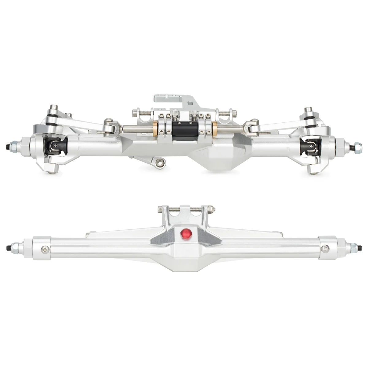 rc クローラー　vanquish h10 純正品アクスルセットのみ CNC アルミフロントリアストレートアクスルセット 1/10 RC クローラー