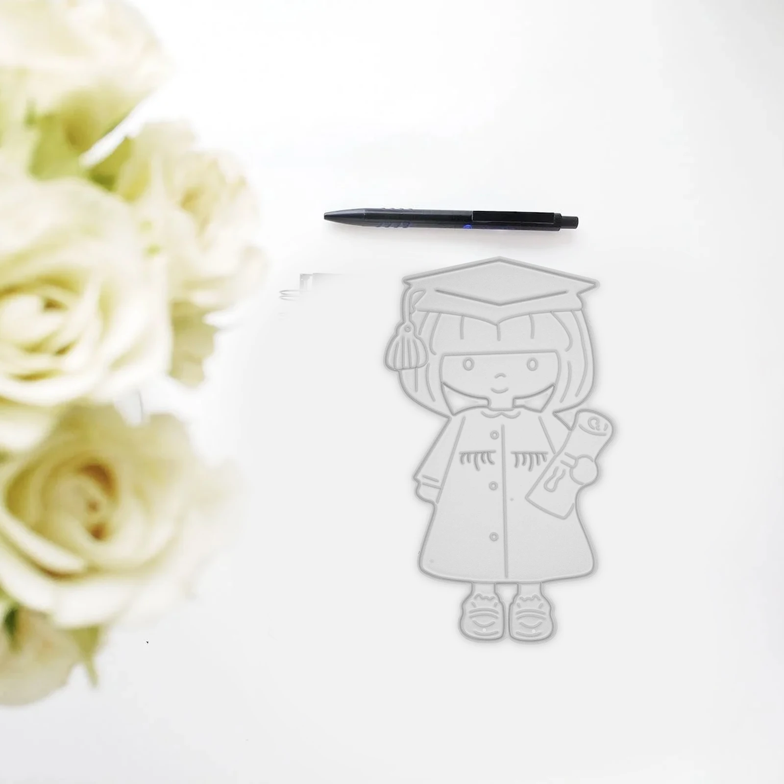 

Cutting Die DIY Template Mold for Card Making High Carbon Steel Embossing Folders Scrapbooking Metal Cutting Die Graduation