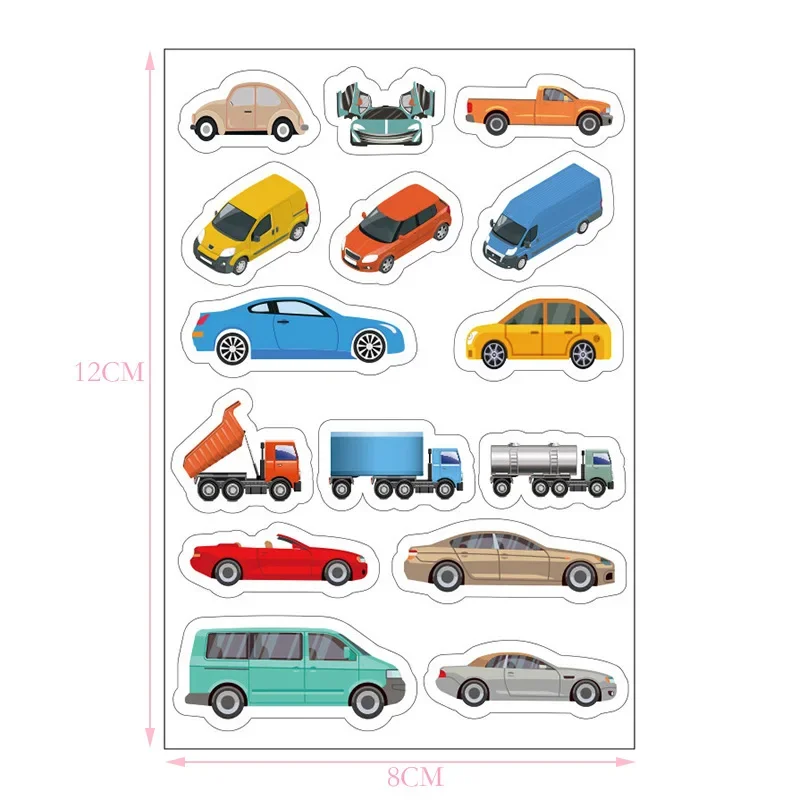 1 Pcs Creative Verkeer Road Tape Auto/Trein/Curve Sticker Voor Kids Diy Puzzel Speelgoed Scrapbooking Sticker Adhesive label Tape