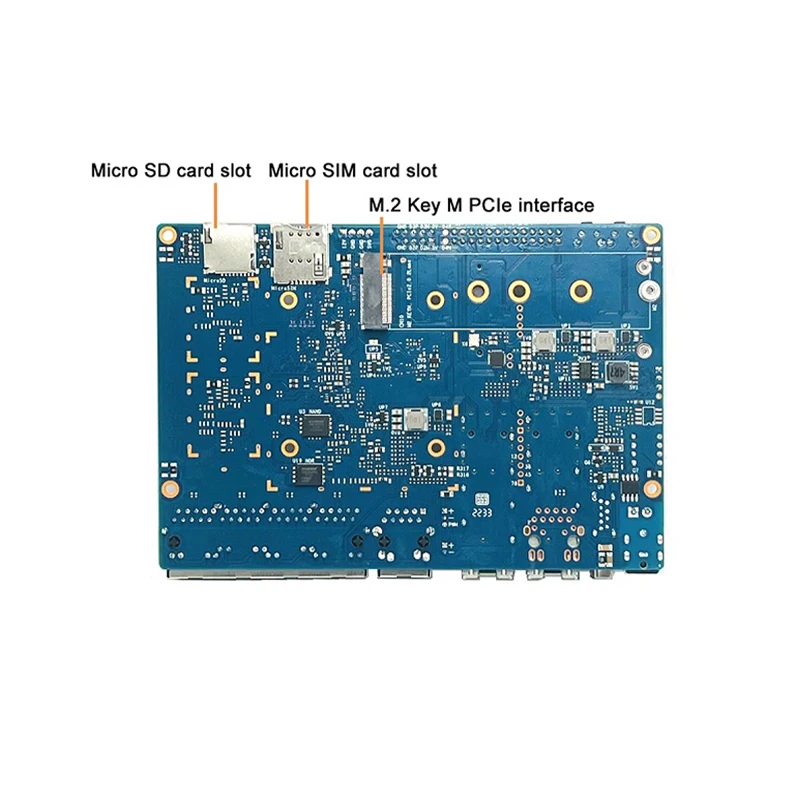 Imagem -06 - Placa do Roteador de Banana pi Bpi r3 com Mediatek Mt7986 Flogic 830 Suporte Wi-fi 6e 2.5gbe Sfp 8g Emmc Flash a Bordo 2g Ddr Ram