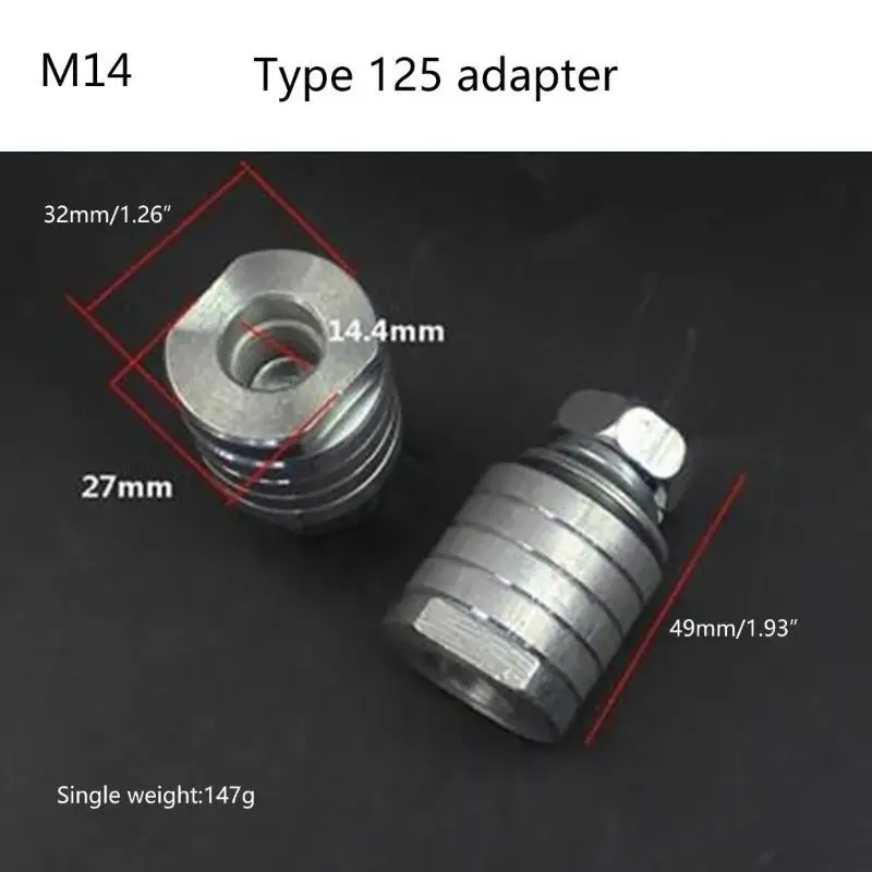 652F M14 Grinder Adapter ​Parts To Grooving Machine Adapter ​Conversion