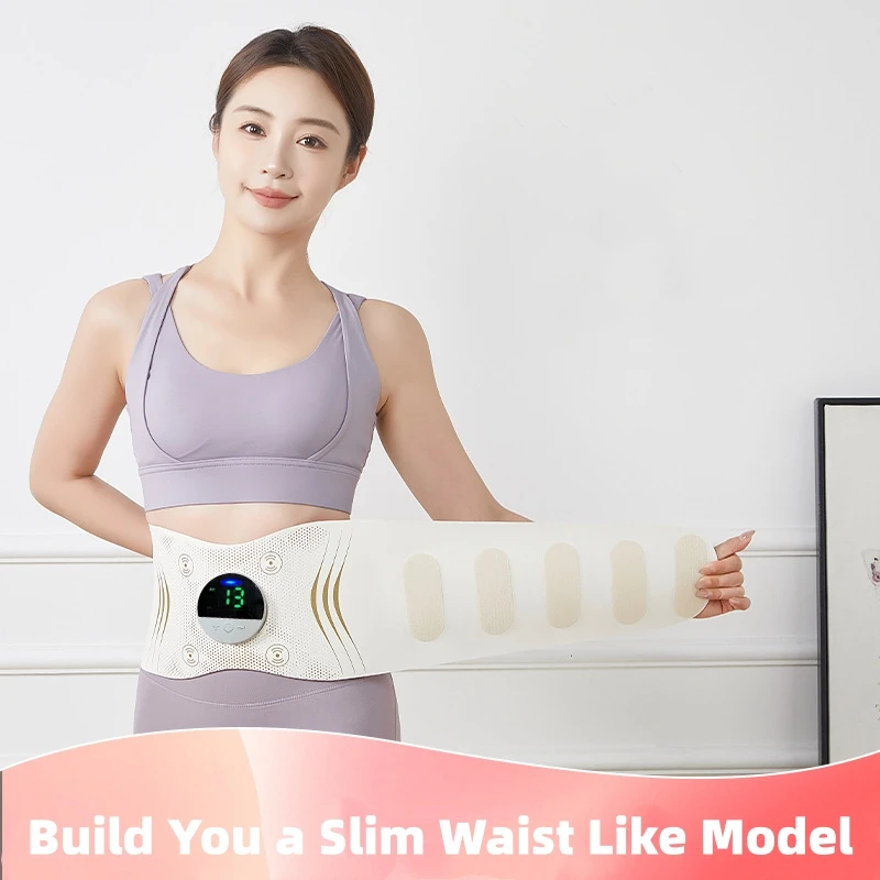 

Electric Slimming Belt Hot Compress Massage Belt Full Body Shaping Waist Abdomen Sweat Boosting Womb Warming Fitness Massager