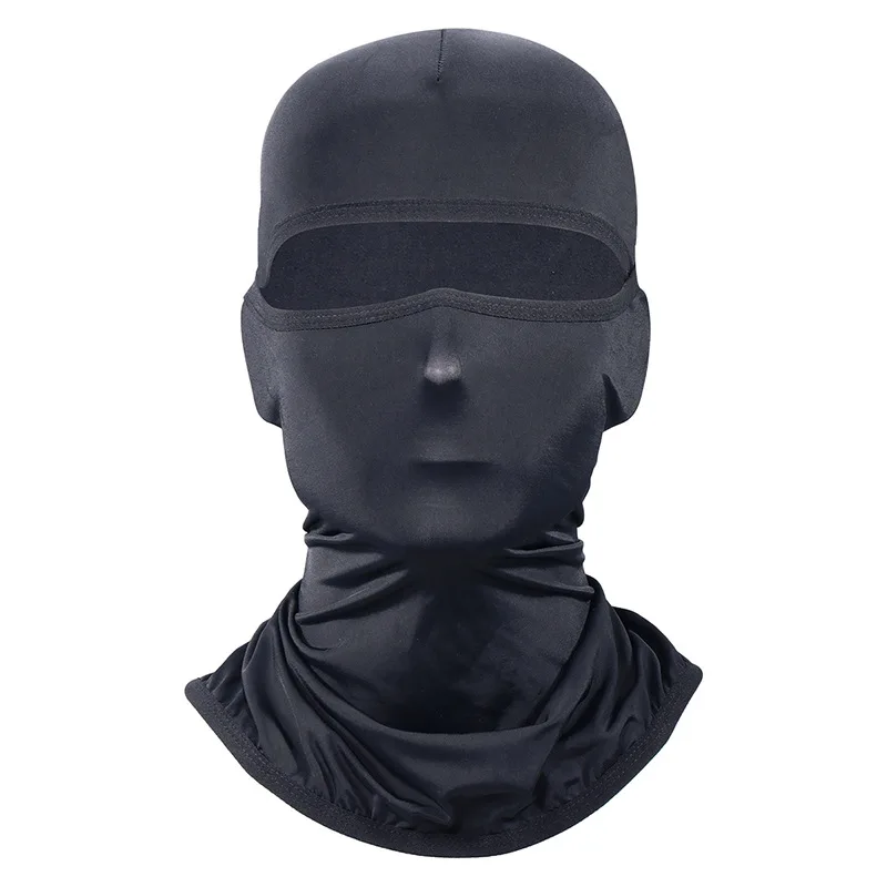 Ice Silk Balaclava Hood Motorcycle Bandana Cycling Ski Face Mask Hat Tactical Outdoor Sport Scarf For Men Women Neck Head Warmer