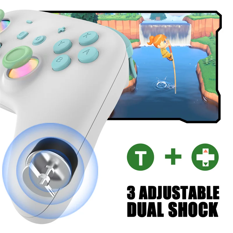 Ys27 Draadloze Controller Console Pro Gamepad Pro Controller Voor Schakelaar Dual Motor Met Somatosensorische Zes-A Voor Nintendo-Schakelaar